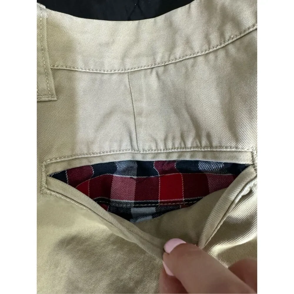 Bonobos Pants Mens Size 34 Khaki Straight Leg‎ Casual Chino Cotton Pants